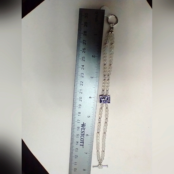 Handmade Calla Lily bracelet - Picture 8 of 8